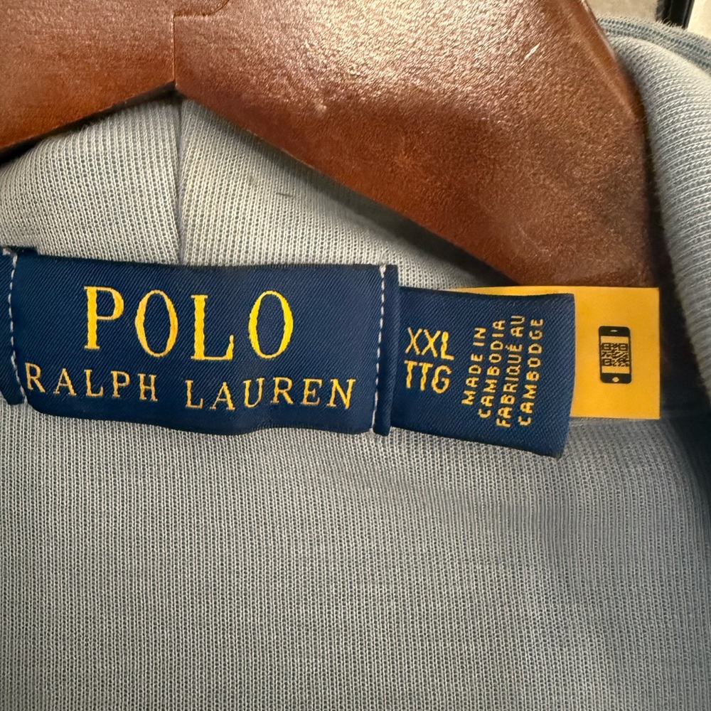 Polo Ralph Lauren Gray hoodie XXL